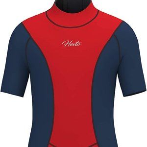Hevto Wetsuits Kids and Youth Full Shorty Wet Suit 3/2mm Size 8